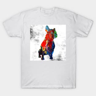 Frenchie Grunge T-Shirt